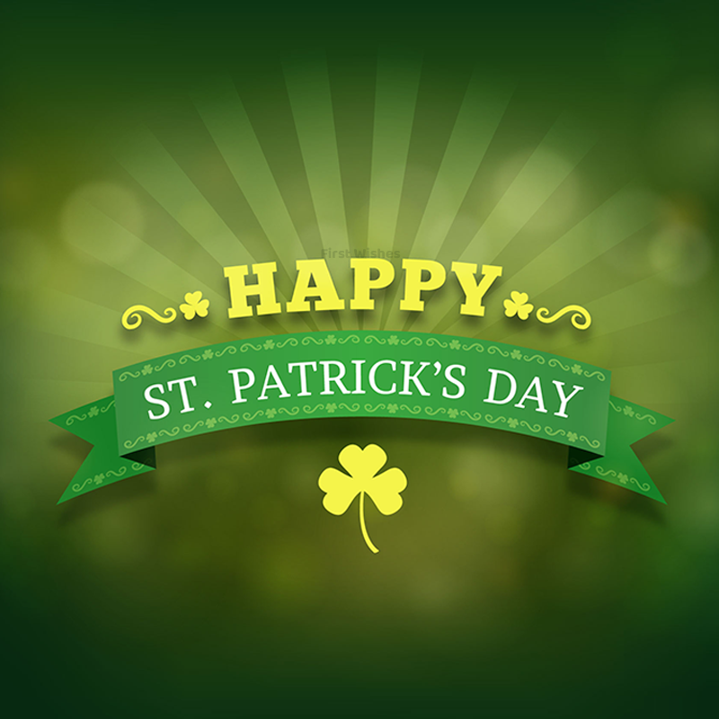 Happy St Patrick's Day Image Wishes & GIF Link