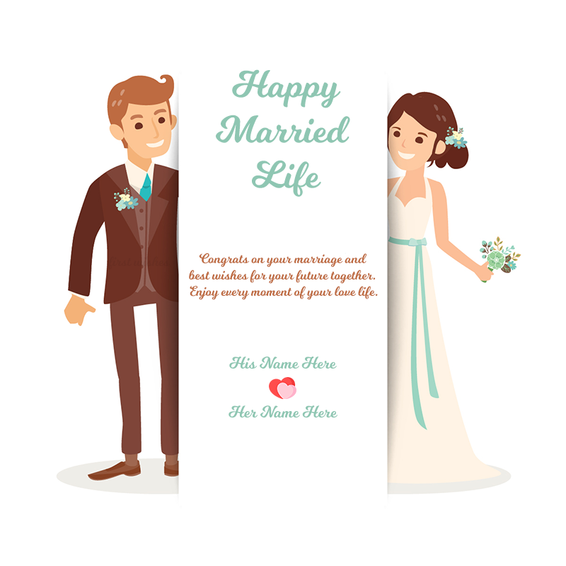 Happy Wedding Day Wishes Happy Married Life Quotes First Wishes