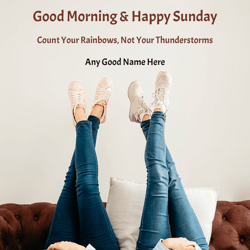 Good Morning & Happy Sunday - Weekend Image