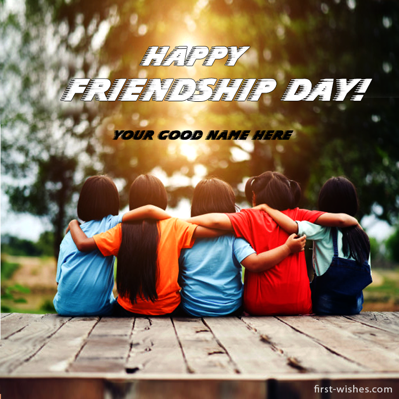 Happy Friendship Day 2021 Wishes Image with Name