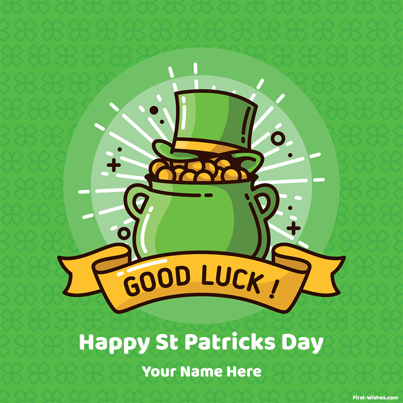 Копилка good luck. Happy St Patrick's Day. День Святого Патрика символы праздника. Святой Патрик удача. День Святого Патрика открытки.