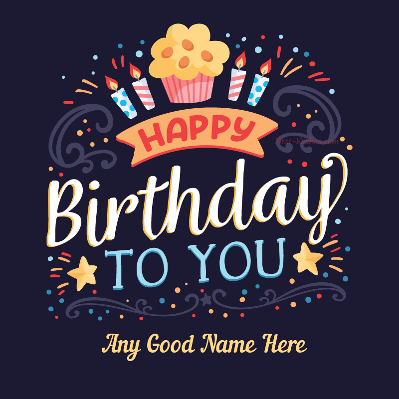 Happy Birthday to You Cake & Card Image name