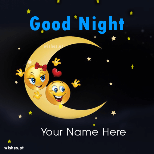 Sweet Dreams Good Night Message with Name