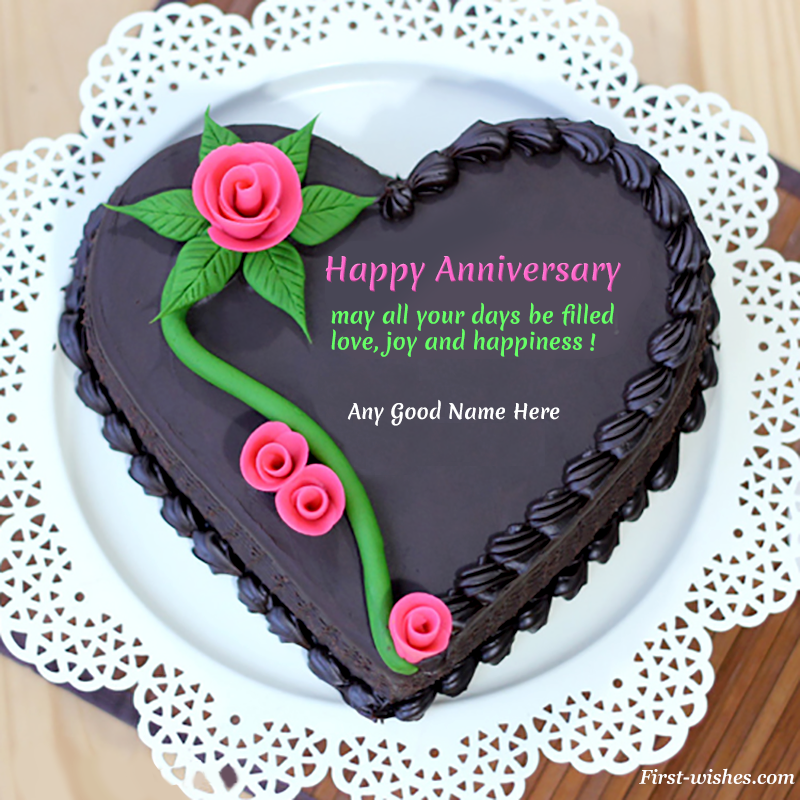Happy Wedding Anniversary – Cake - Wishes, Greetings, Pictures – Wish Guy