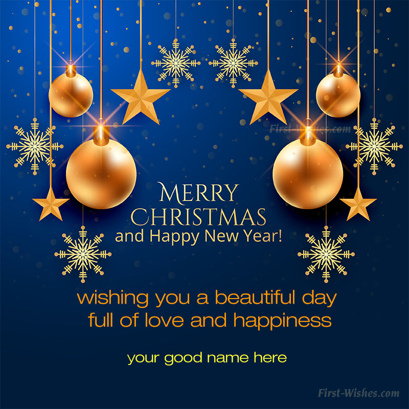 Short Merry Christmas Wishes Sayings Image