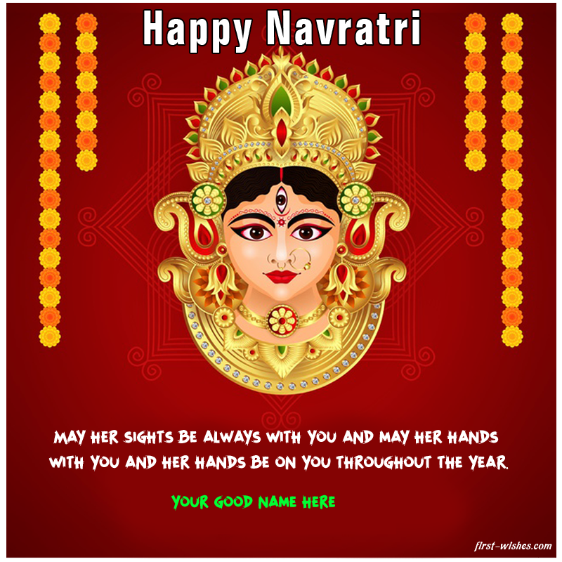 Happy Navratri 2024 Wishes Image for whatsapp