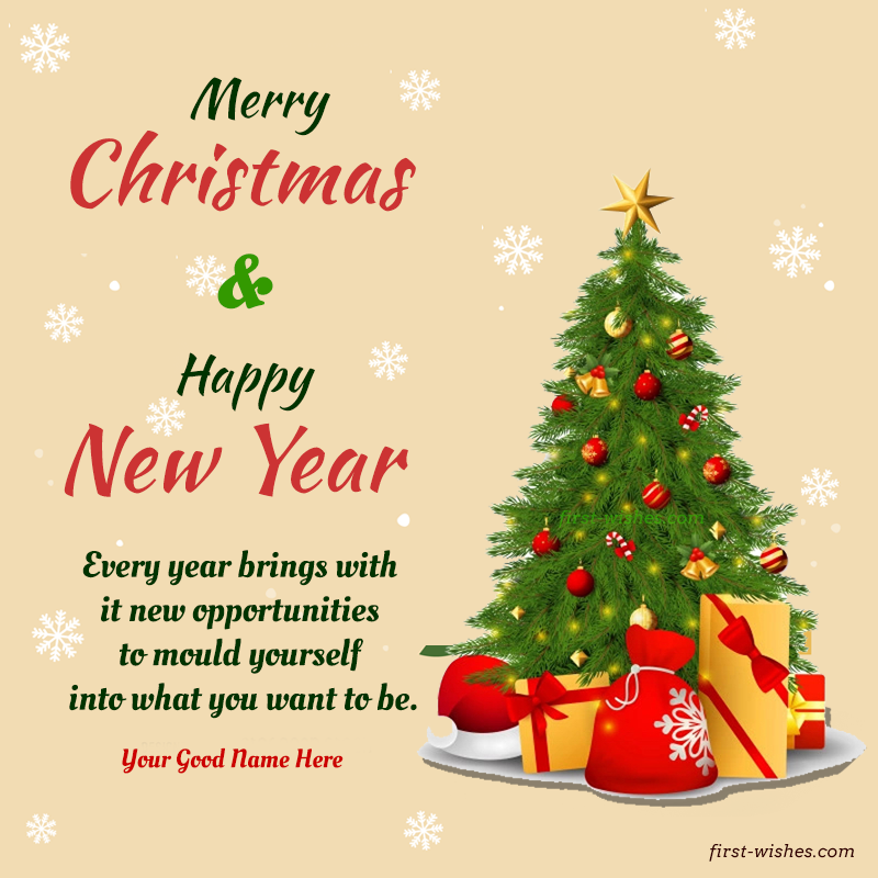 Christmas & New Year Greeting Card Quote Images
