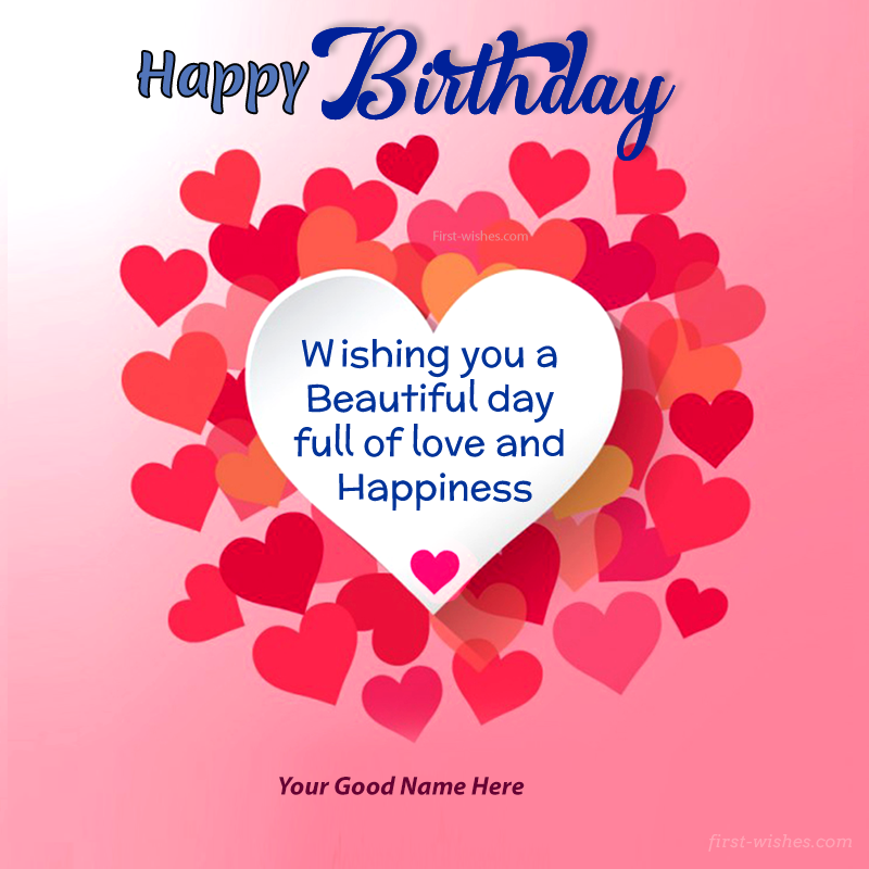 Happy Birthday Wishes in Romantic Way Images