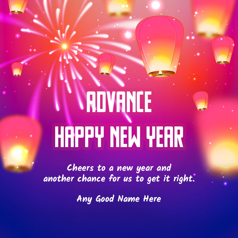 Advance Happy new Year 2023 Image Wishes Card