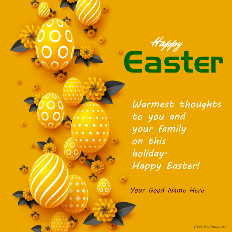 Happy Easter 2024 Wishes Images Blessing Card