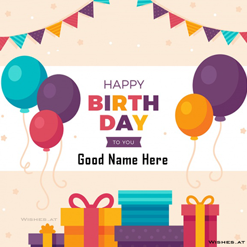 Birthday Wishes With Name