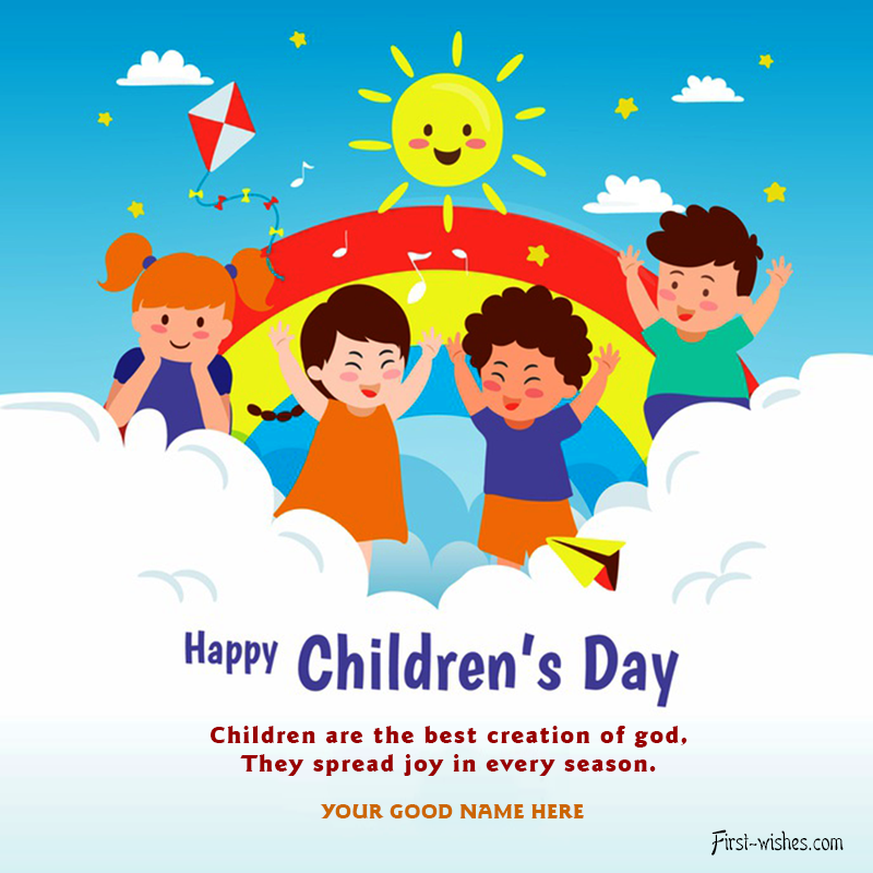 Childrens Day Messages with Images by Teacher