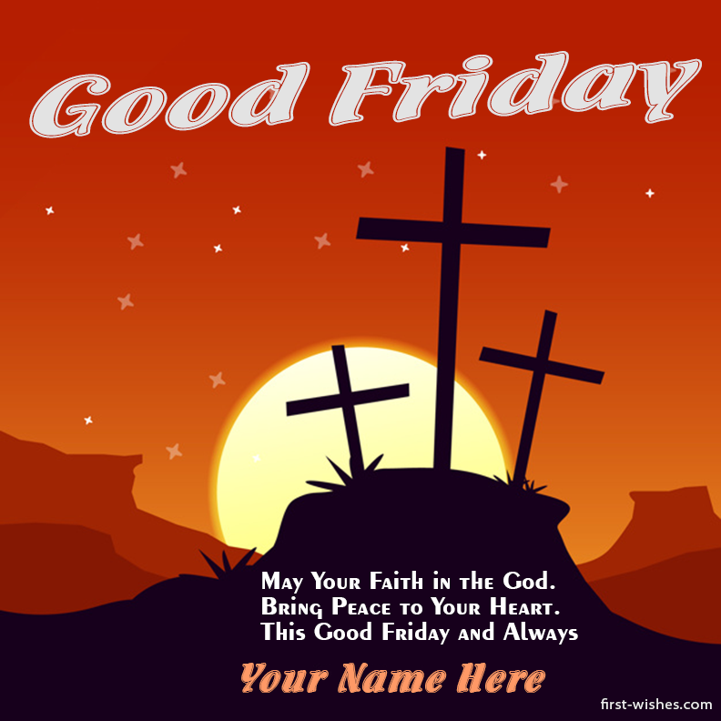 Good Friday 2024 Quotes Message Card Easter Friday